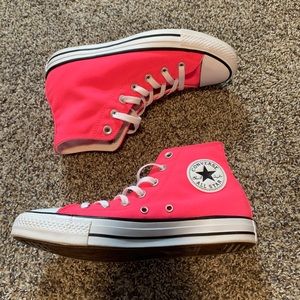 Hot Pink Converse All-Star High Tops ✨